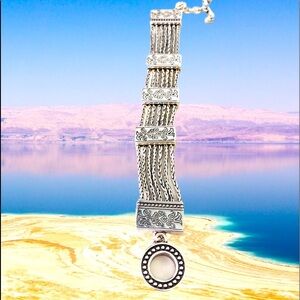 Brighton silver plated bracelet. Brighton French Quarter Multi-Strand Bracelet